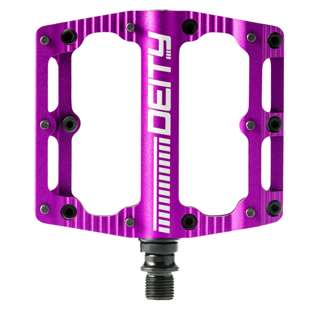 Deity Black Kat Pedale. Purple.