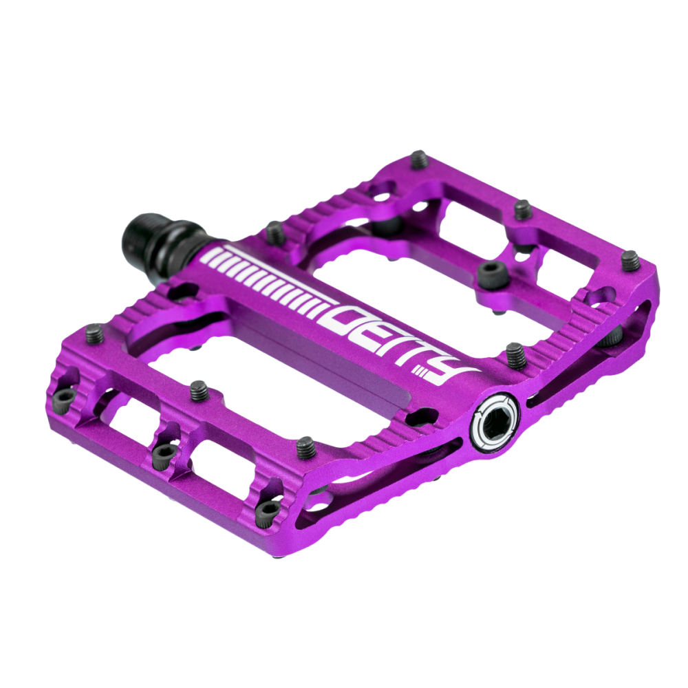 Deity Black Kat Pedale. Purple.