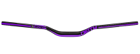Deity Blacklabel 800 Lenker, 800 mm, 38 mm Rise, 31.8 mm Lenkerklemmung. Black / Purple.