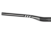 Deity Skywire Carbonlenker, 800 mm, 25 mm Rise, 35 mm Lenkerklemmung. Carbon / Chrome.