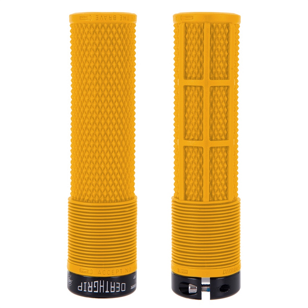 DMR Brendog DeathGrip CLASSIC, dünne Version (29.8 mm). Gul Yellow.