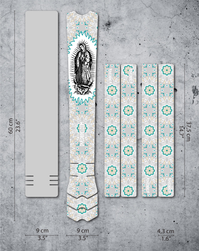 DyedBro Frame Protection Guadalupe. White.