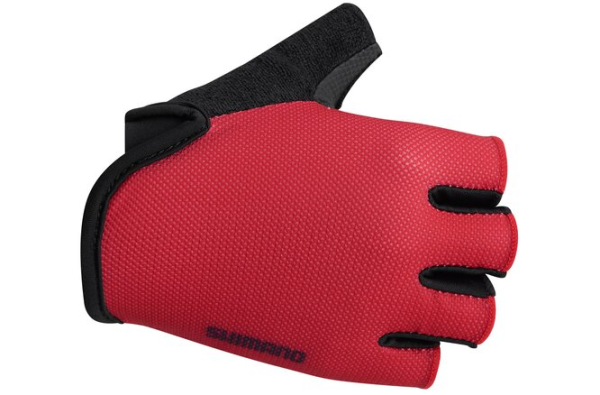 Shimano junior airway gloves red