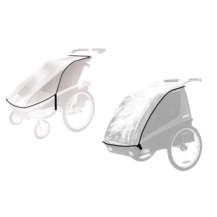 Thule Regenverdeck 2 LITE/CROSS/SPOR Chariot LITE, CROSS, SPORT ab 20172 Plätzer, LITE/CROSS/SPORT, ab 201