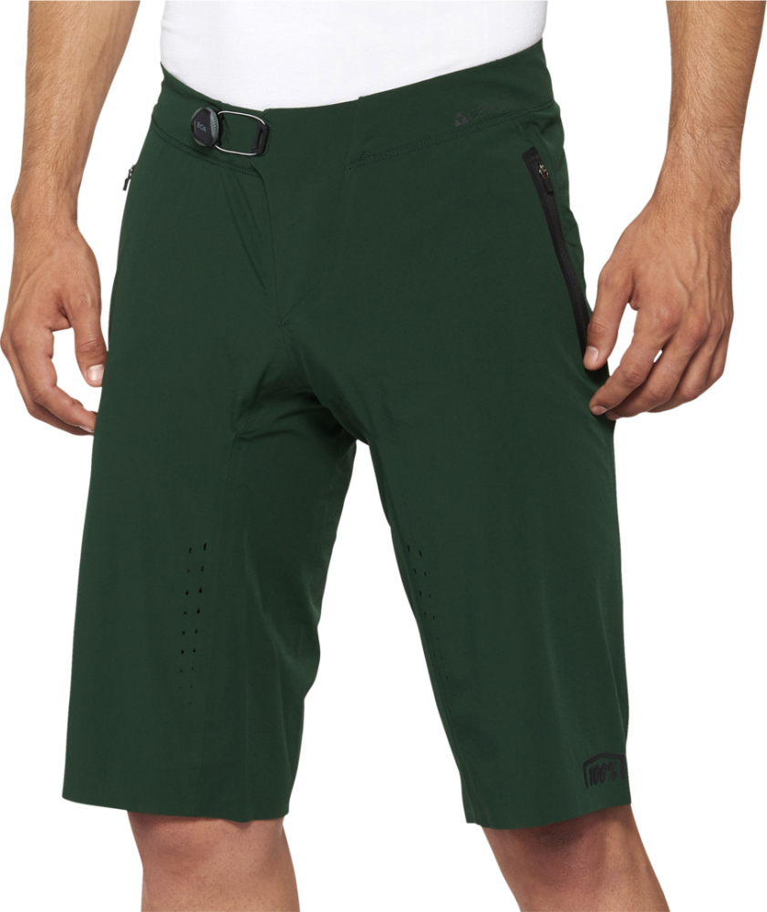 100percent Shorts Celium forest green 30