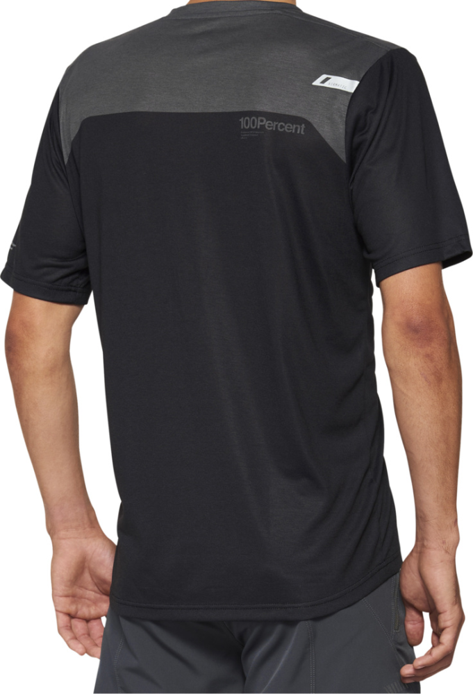 100percent Jersey Airmatic schwarz-charcoal XL