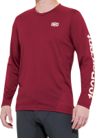100percent Airmatic Long Sleeve Jersey merlot L
