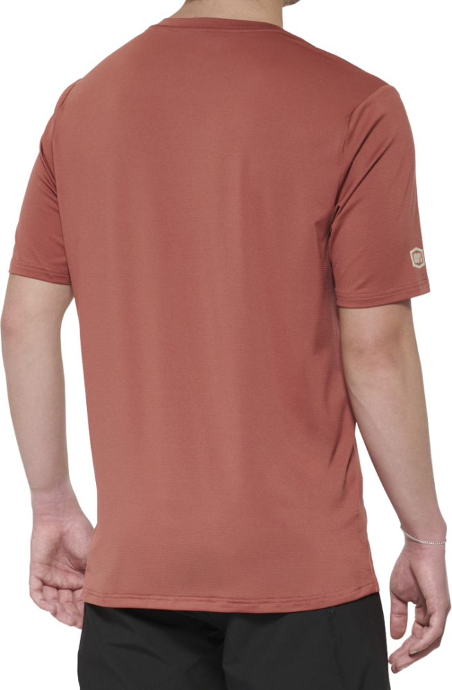 100percent Airmatic Short Sleeve Jersey cardinal XL