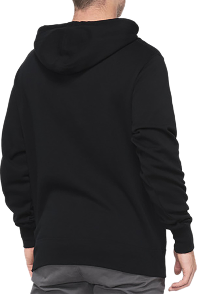 100percent ICON Pullover Hoodie Fleece - schwarz M