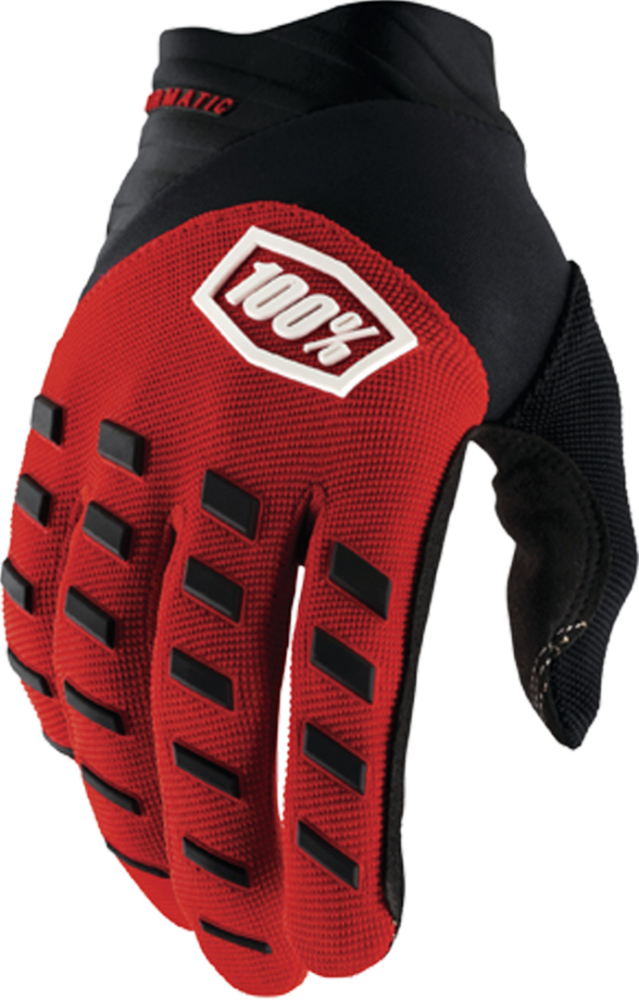 100percent Handschuhe Airmatic Youth rot-schwarz KXL