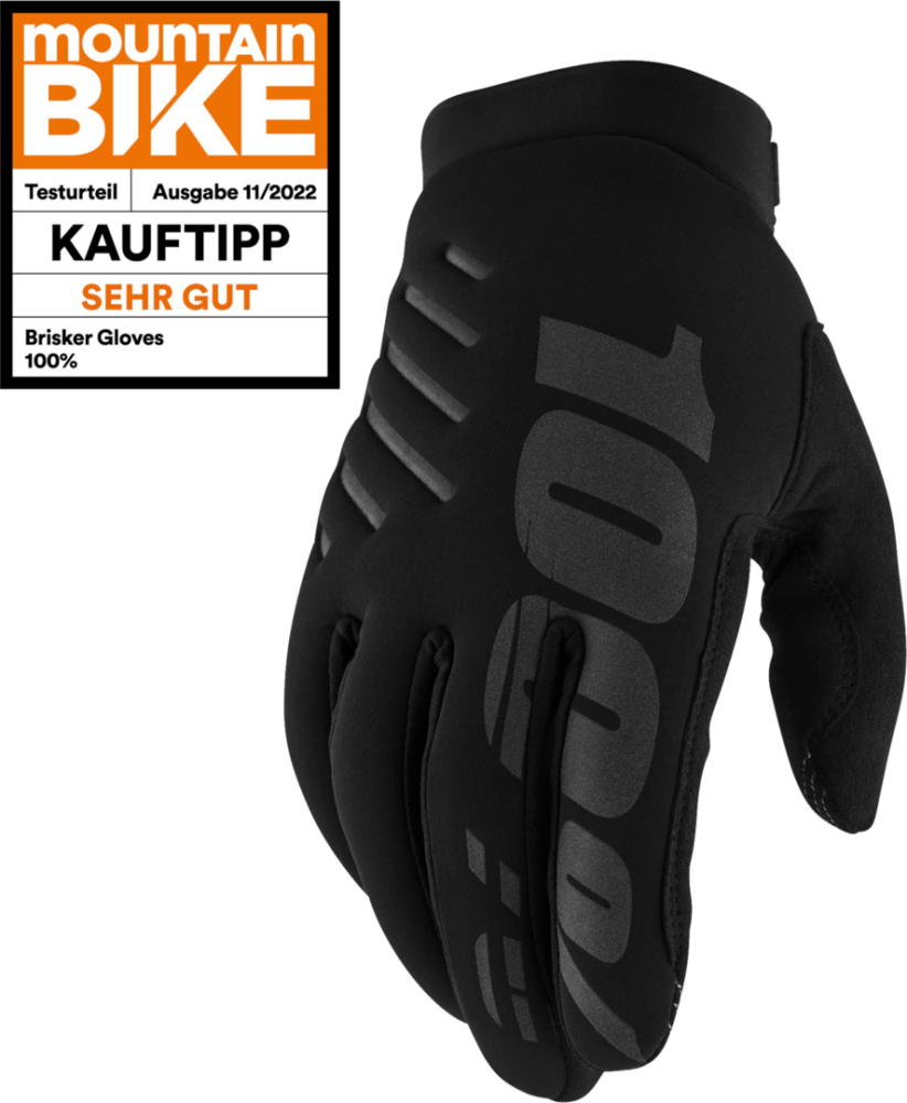100percent Handschuhe Brisker schwarz 2XL