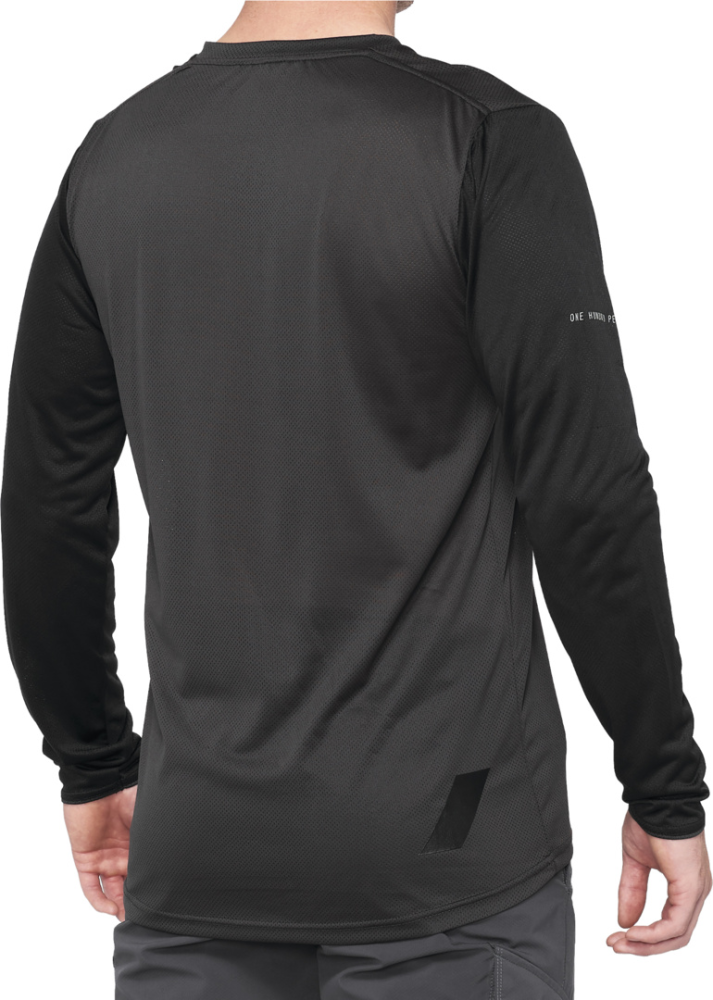 100percent Langarm-Trikot Ridecamp schwarz XL