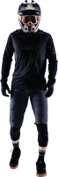 100percent Langarm-Trikot Ridecamp schwarz XL