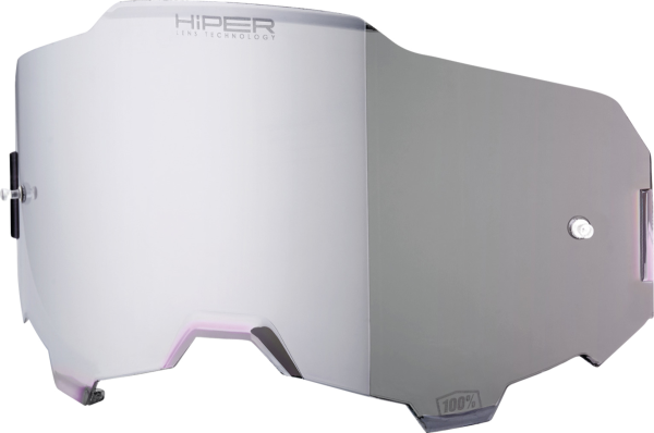 100percent Armega/ARmatic Replacement - HiPER Mirror Silver Lens