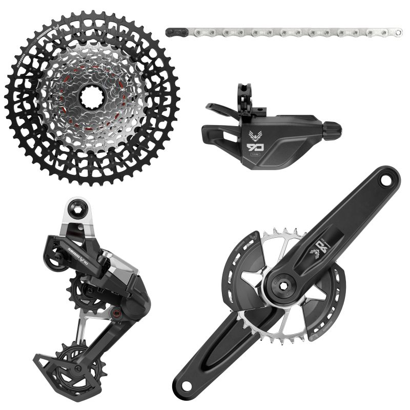 SRAM Eagle 90 T-Type Groupset 170 32Z RD, Trigger, Kette, Kassette