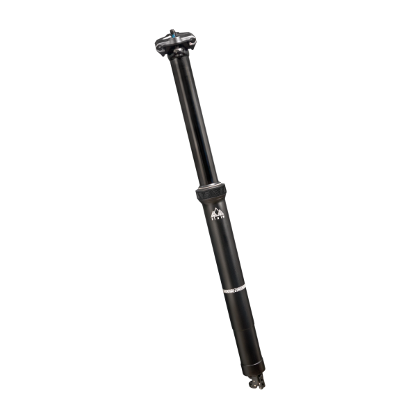 PNW Dropper Loam Post, 200mm travel, 30.9mm, travel adjust, black silicone band