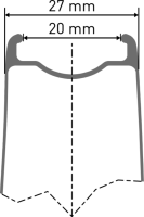 DT Swiss Laufrad 700C CL