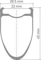 DT Swiss Laufrad 700C CL