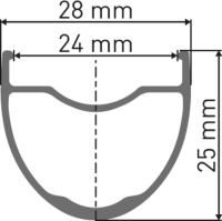 DT Swiss Laufrad 700C CL