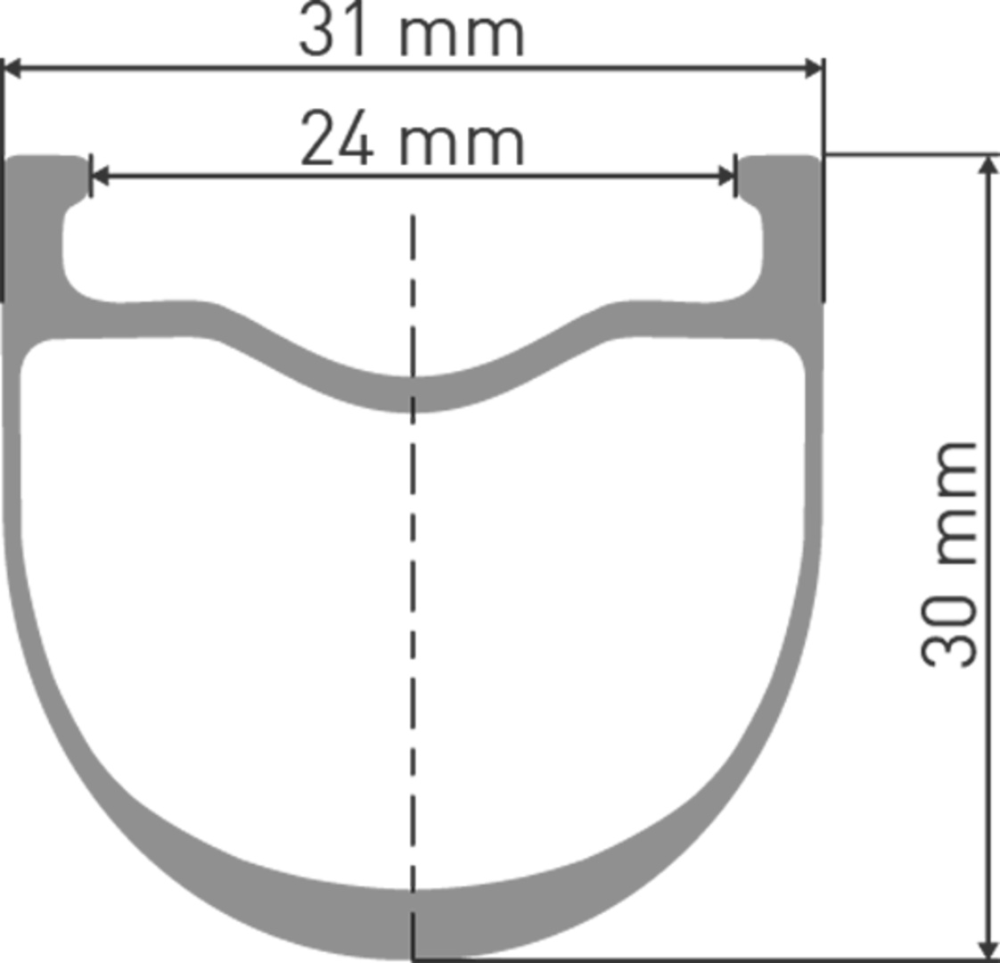 DT Swiss GRC 1100 DICUT Laufrad 650B CL 30 142/12mm HG XDR