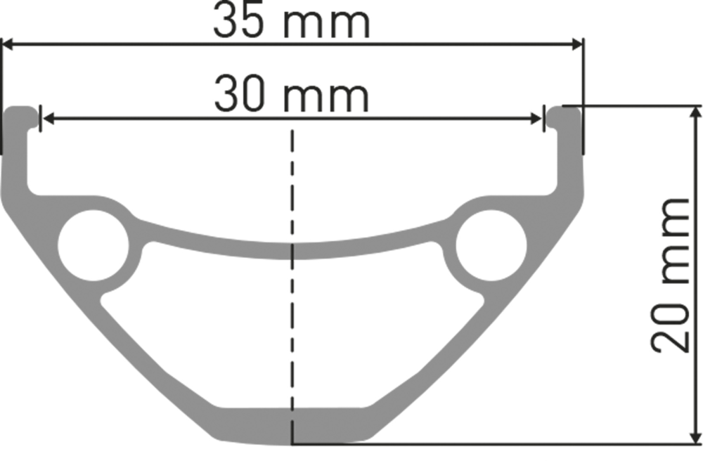 DT Swiss D 1900 CLASSIC Laufrad 26" 110/20mm