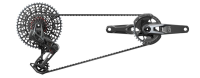 SRAM X0 Eagle T-Type AXS Groupset 165 32Z, RD, Controller, Kette, Kassette