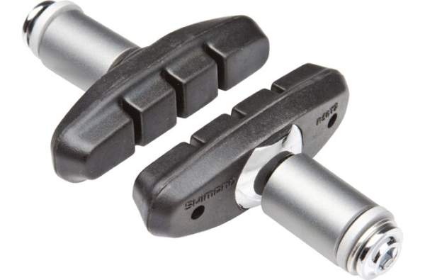 Shimano Bremsschuhe R50T2 BR-CX50 für Alufelgen Schraube und U-Scheiben in Grösse M Paar