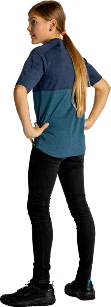 IXS Kids Flow Mountain Tech Tee marine KL