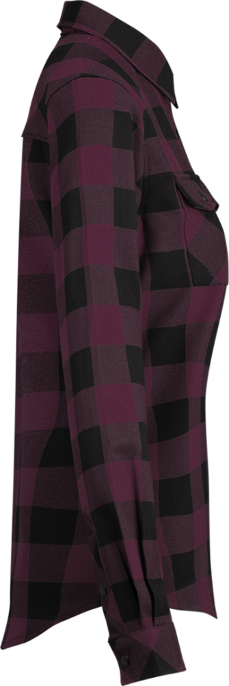 IXS Women's Carve Digger Shirt raisin-schwarz 42