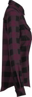 IXS Women's Carve Digger Shirt raisin-schwarz 42