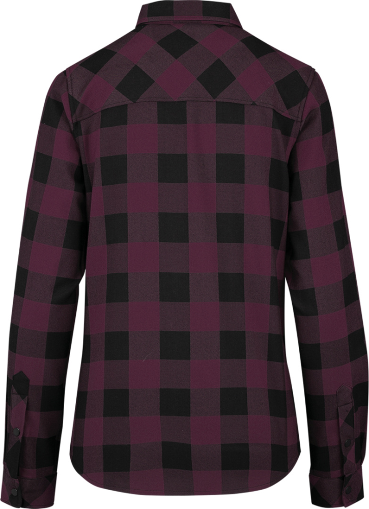 IXS Women's Carve Digger Shirt raisin-schwarz 42