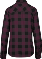 IXS Women's Carve Digger Shirt raisin-schwarz 42