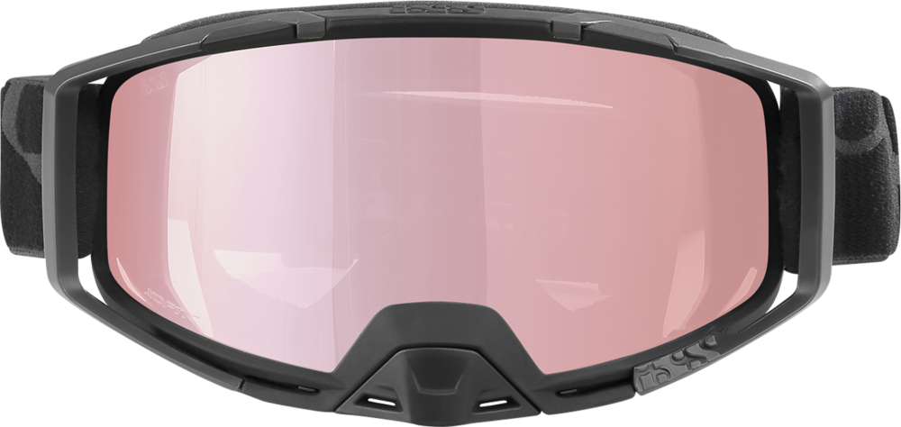 IXS Goggle Trigger schwarz/ mirror rose one-size