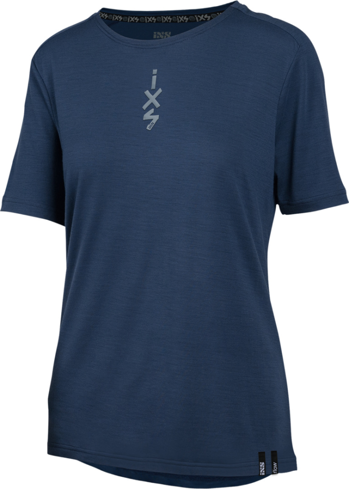 IXS Damen Flow Merino Jersey marine 44
