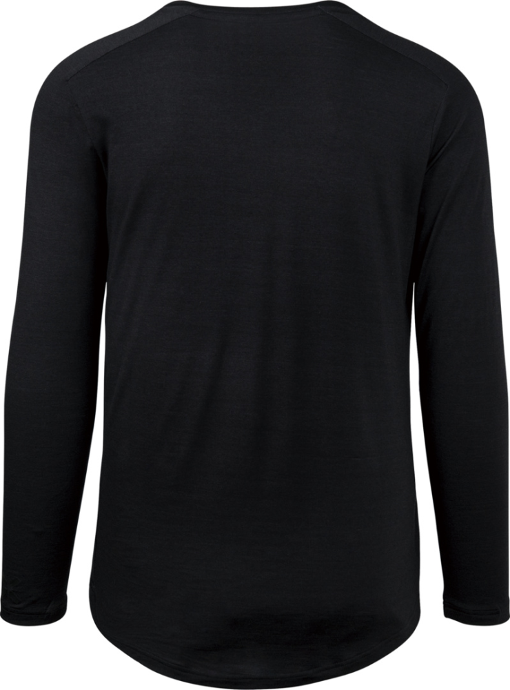 IXS Flow Merino Langarm Jersey schwarz M