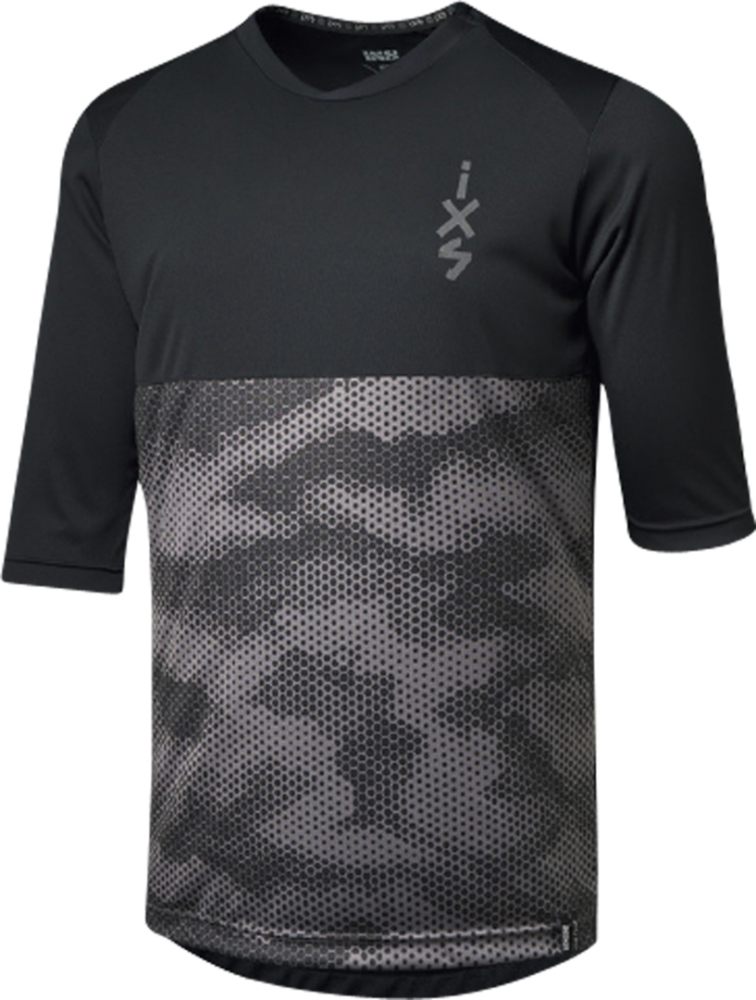 IXS Carve 1.0 3/4 Jersey schwarz-graphit M