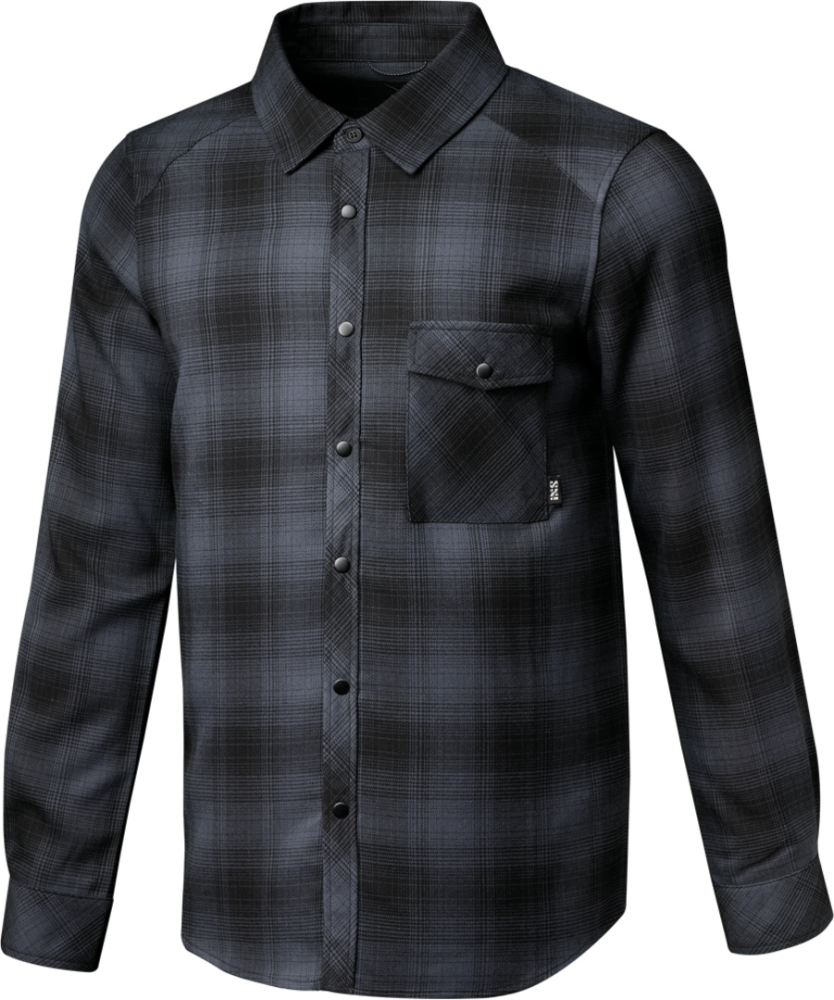 IXS Carve 1.0 Shirt anthrazit-schwarz XL