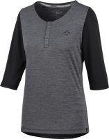 IXS Women's Carve X 3/4 Henley graphit-solid schwarz 42