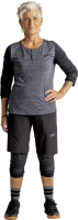IXS Women's Carve X 3/4 Henley graphit-solid schwarz 42