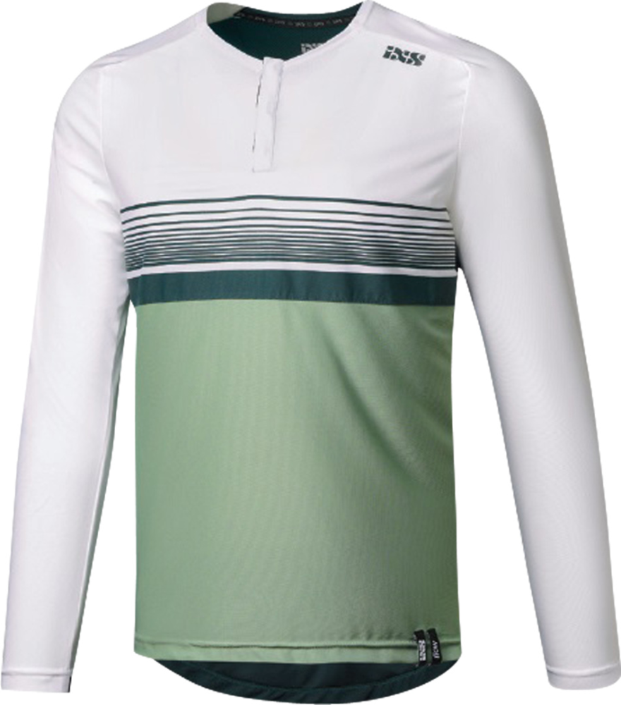 IXS Flow Lite 1.0 Henley weiss-sage S