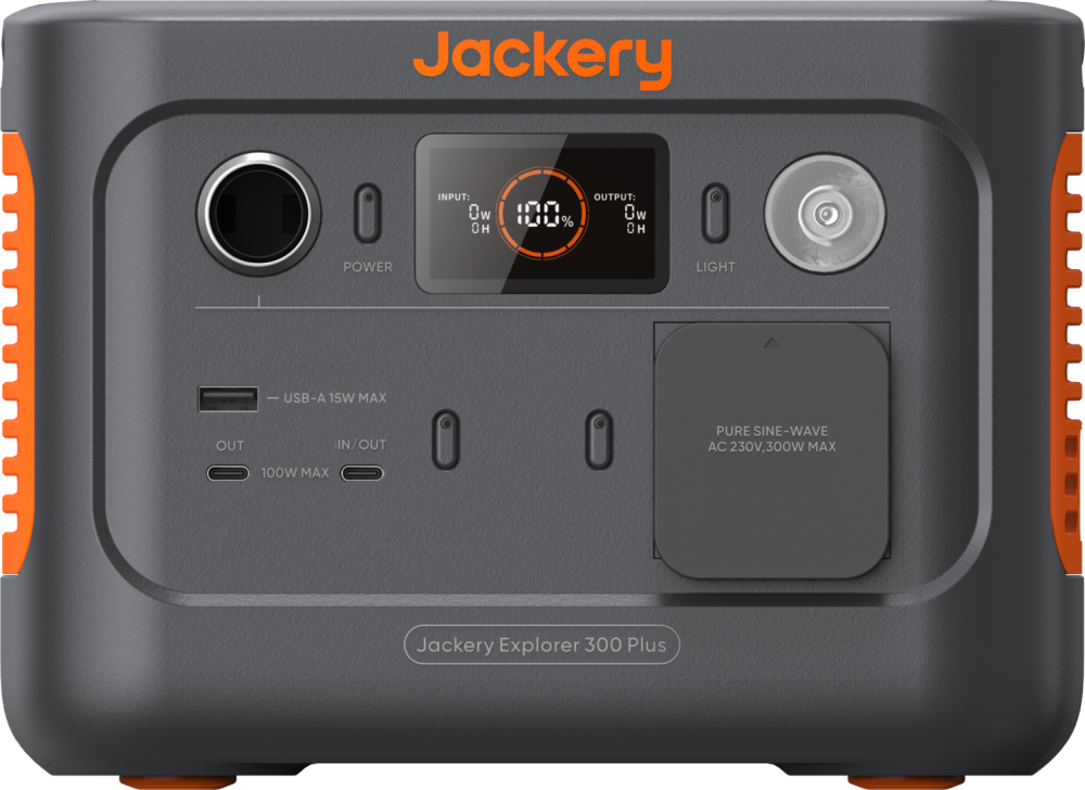 Jackery Solar Generator 300Plus with 40W Mini
