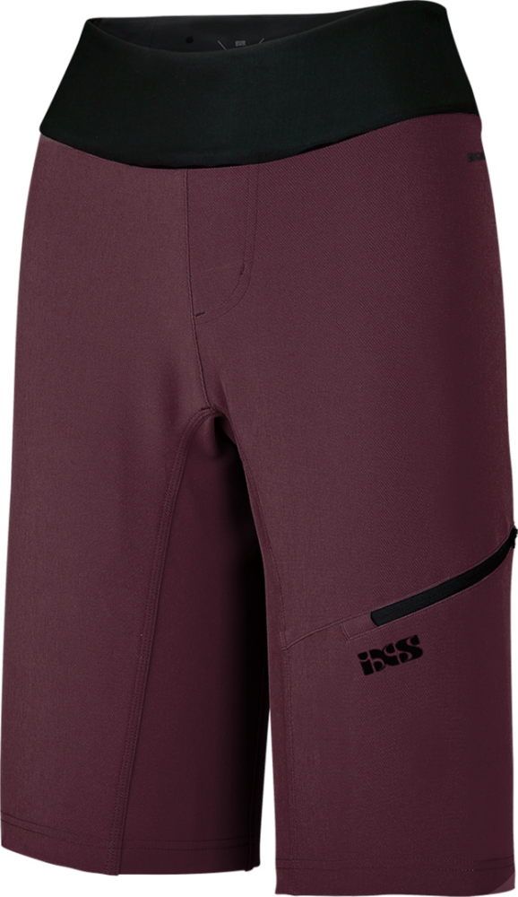 IXS Women' s Carve Hip-Hugger Shorts raisin 40