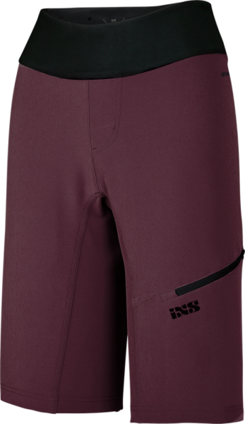 IXS Women' s Carve Hip-Hugger Shorts raisin 4