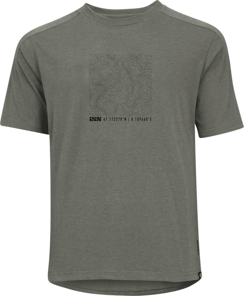 IXS FlowTech Kids Tee (contour) graphite KM