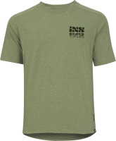IXS FlowTech Kids Tee (mirror) olive KS (Kinder S)
