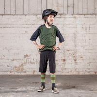 IXS Flow X Kids Jersey olive KS (Kinder S)