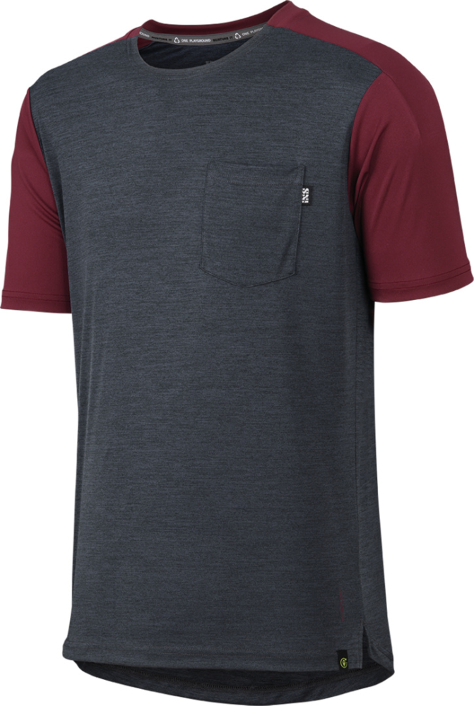 IXS Flow X Kids Jersey raisin KL (Kinder L)