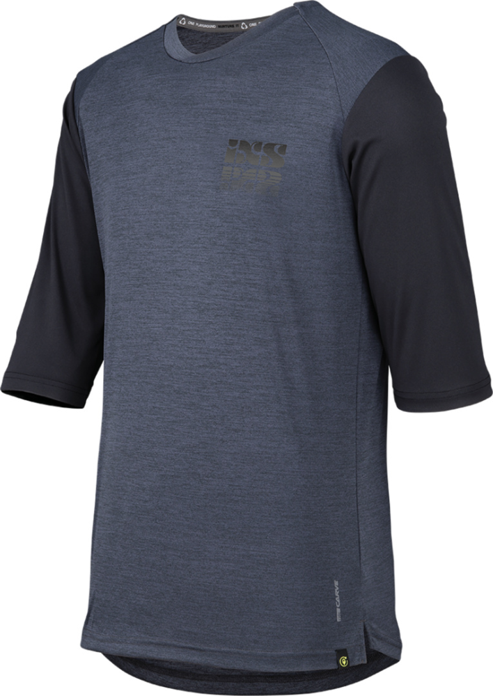 IXS Kids Carve X Jersey schwarz-solid black KL