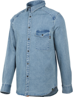 IXS Carve Digger Organic Shirt washed blue S