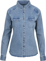 IXS Women' s Carve Digger Organic Shirt washed blue 38